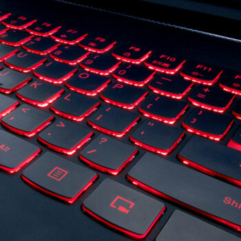 red keyboard